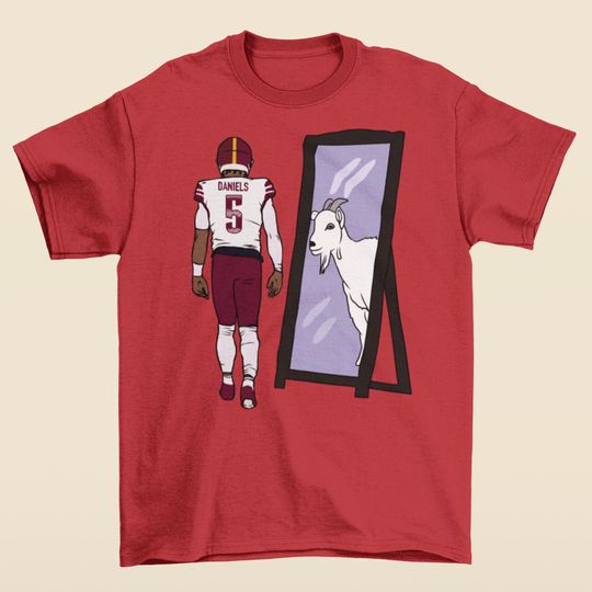 Discover Jayden Daniels Mirror GOAT T-Shirt