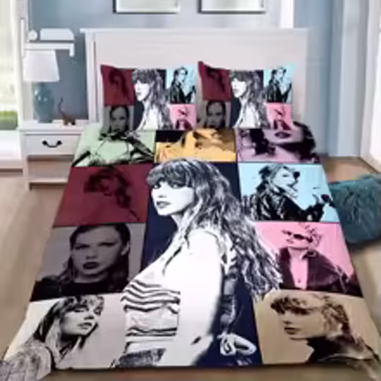 Discover Duvet Cover Pillowcase Bedding Set S-Swifts T-Taylors Adult Boy Girl Bedroom Decoration Single Double Large Size