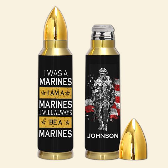 Discover Personalized Veteran Bullet Tumbler