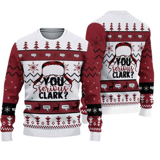 Discover Clark Griswold Sweater, National Lampoons Christmas Vacation Sweater, Christmas Sweater