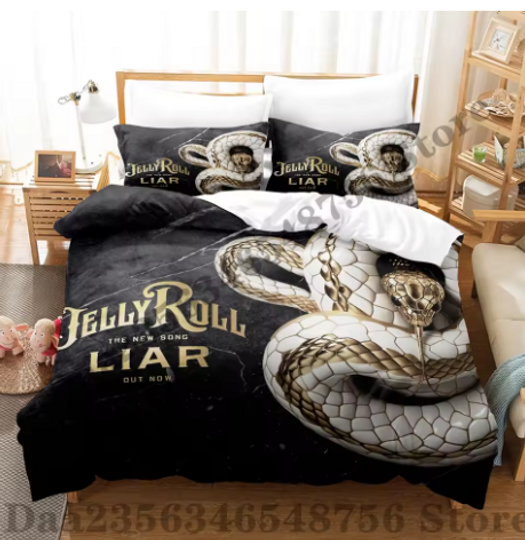 Discover Jelly Roll Liar Bedding Set, Gifts for Fan
