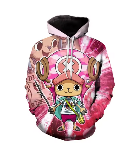 Discover Tony Chopper 3D Hoodies, Gifts for Friends