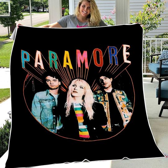 Discover Paramore Rock Band Fleece Blanket