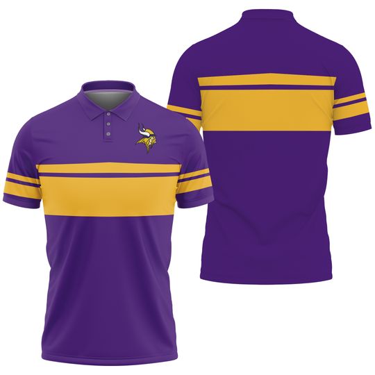 Discover Vikings Football Polo Shirt