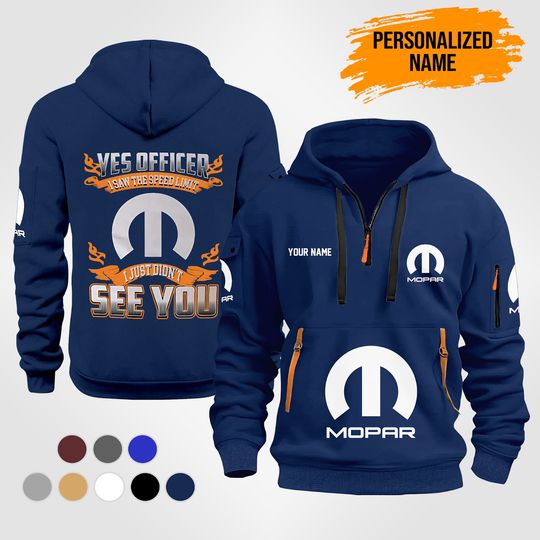 Discover Personalized Name Love Mo Service Quarter Zip Hoodie KS362
