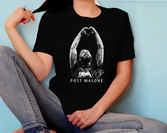 Discover Post Malone Hand Hearts Shirt