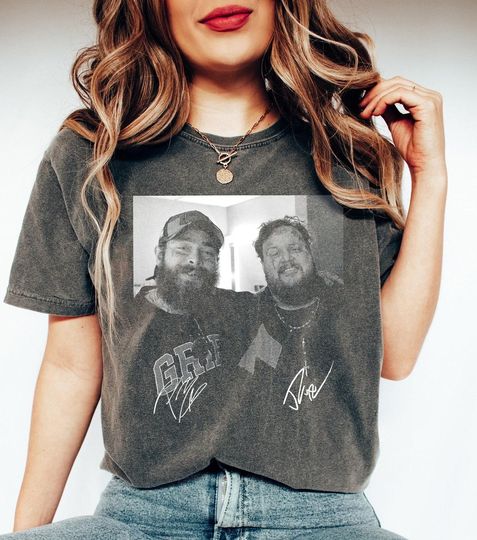 Discover Jelly Roll Vintage 90s Shirt, Posty Concert Tour Shirt, Beautifully Broken Shirt