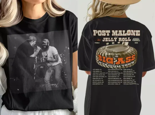 Discover Post Malone Tour 2025 Shirt, Post Malone Tour