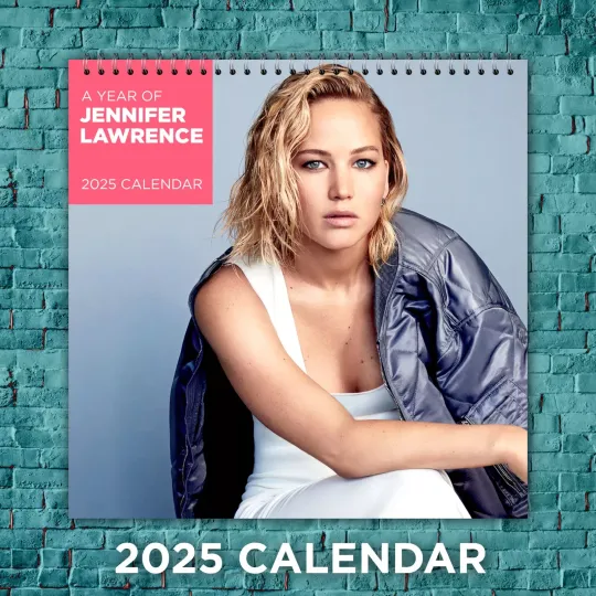 Discover Jennifer Lawrence Calendar 2025,Jennifer Lawrence Celebrity 2025