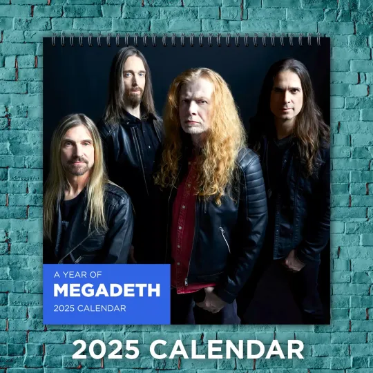 Discover Megadeth 2025 Music Calendar
