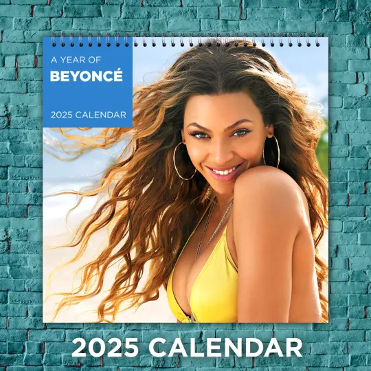 Discover Beyoncé Calendar 2025, Beyoncé Celebrity 2025 Wall Calendar