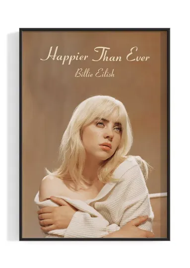 Discover Billie Eilish 'Happier Than Ever' Poster