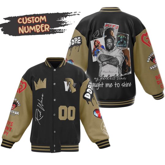 Discover Personalized Rod Wave Last Lap Baseball Jacket, Rod Wave Concert Jacket, Would Tour 2024 Shirt, Rock Music Shirt