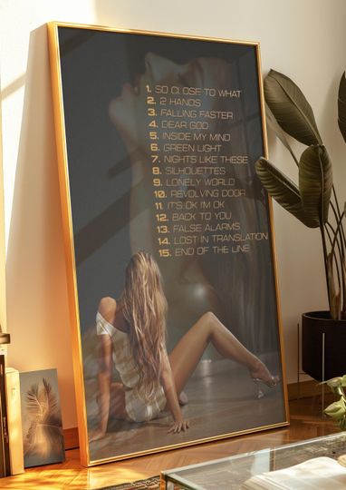 Discover Tate McRae 'So Close To What'  upcoming album wall art