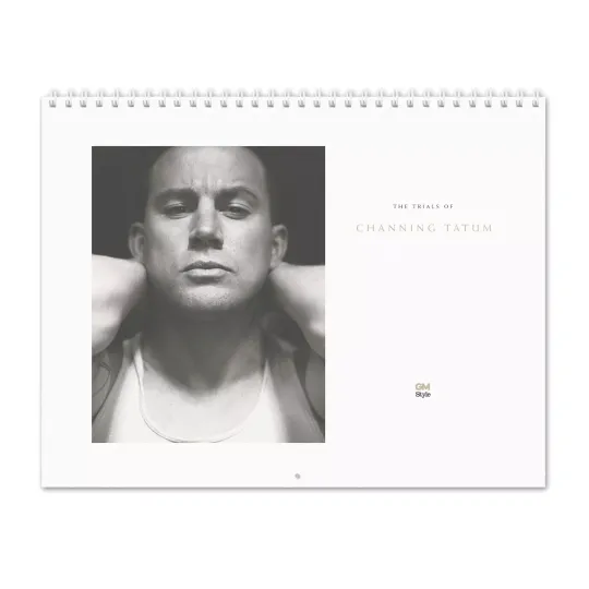 Discover Channing Tatum The Trials Of 2025 Wall Calendar