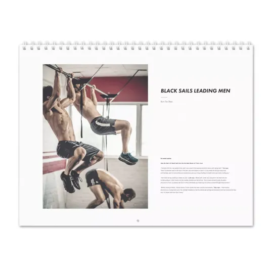 Discover 'Black Sails' Leading Men Burn the Ships 2025 Calendar