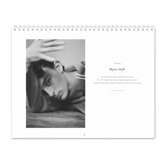 Discover Wyatt Oleff - The Future  2025 Calendar