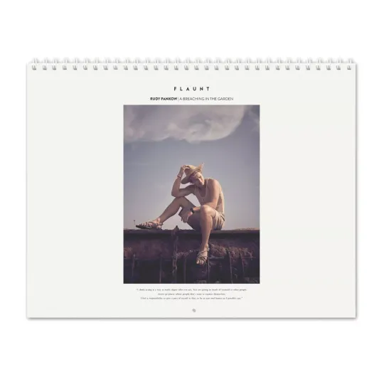 Discover Rudy Pankow - Flaunt  - 2025 Wall Calendar