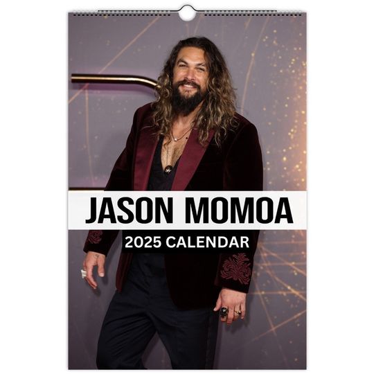 Discover Jason Momoa Wall Calendars 2025 Vol 1