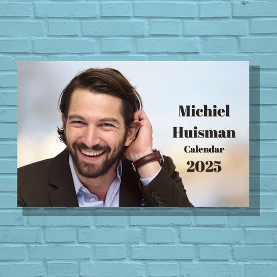 Discover Michiel Huisman 2025 Calendar, 2025 Calendar, Monthly Calendar