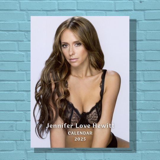 Discover Jennifer Love Hewitt 2025 Calendar, Wall 2025 Calendar, Monthly Wall Calendar