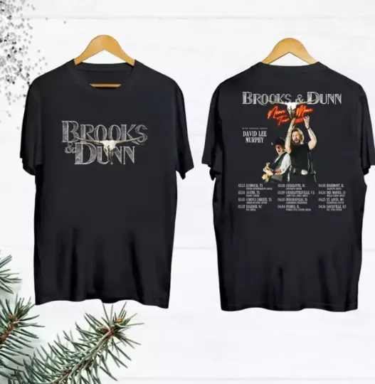 Discover 2025 Brooks and Dunn Neon Moon Tour Shirt