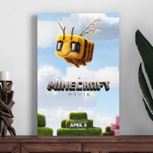 Discover A Minecraft 2025 Movie Poster,Home Decor Poster,Room Decoration Printing,Photo Wall Art Poster