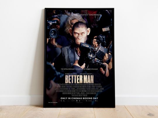 Discover Better Man, Robbie Williams, 2024 - High Quality Movie Poster