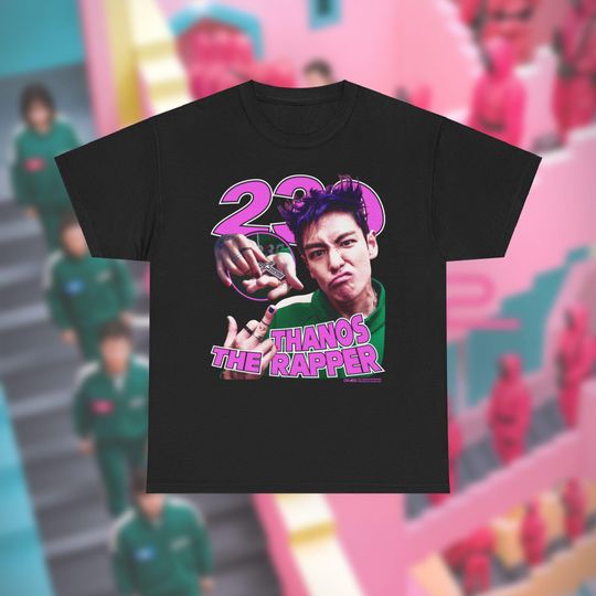 Discover Squid Cosplay 2 Thanos The Rapper Shirts
