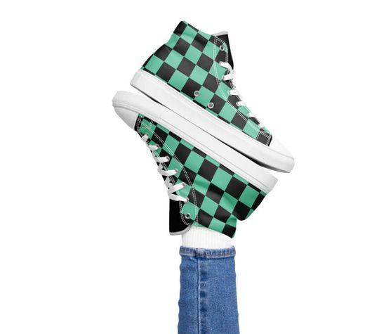 Discover Slayer Anime Demon High Top Sneakers