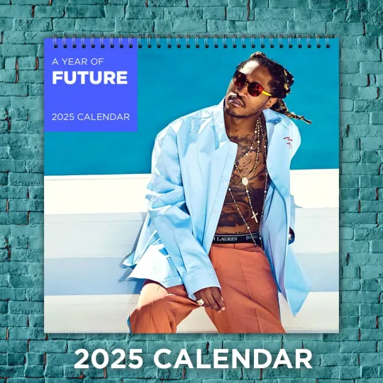 Discover Future 2025 Music Calendar, 12-Month Celebrity Wall Calendar, Fan Gift