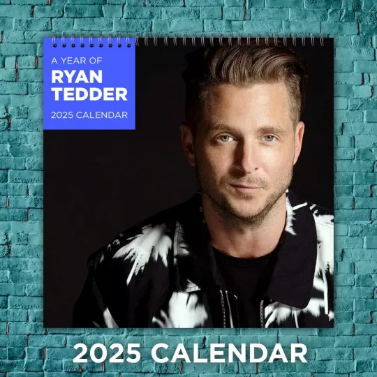 Discover Ryan Tedder 2025 Music Calendar, 12-Month Celebrity Wall Calendar, Fan Gift