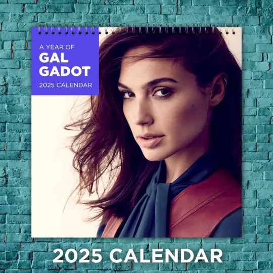 Discover Gal Gadot Calendar 2025, Gal Gadot Celebrity 2025 Wall Calendar