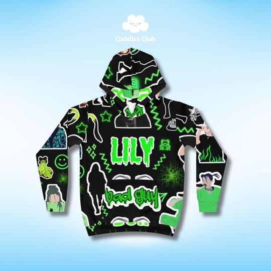 Discover Custom Billie Eilish 3D Hoodie