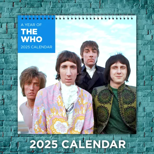 Discover The Who Calendar 2025, The Who Celebrity 2025 Wall Calendar