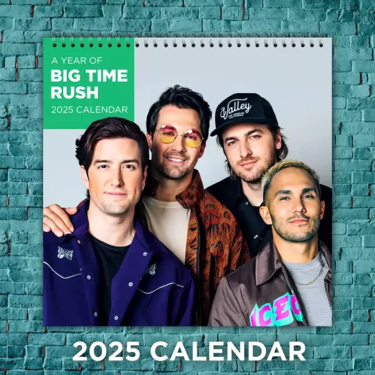 Discover Big Time Rush Calendar 2025, Big Time Rush Celebrity 2025 Wall Calendar