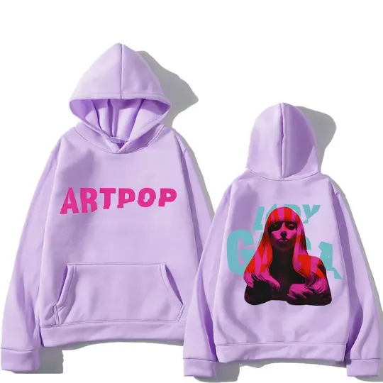 Discover Ld ga Artpop Hoodies Double Sided Printed Unisex