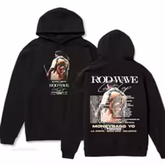 Discover Last Lap Tour 2024 Hoodies Rod Wave Rapper Graphic