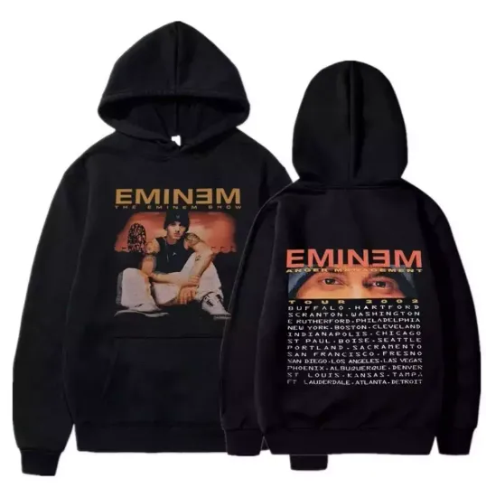 Discover two sided hoodie music lovers, Eminem Hoodie, Rapper Hoodie