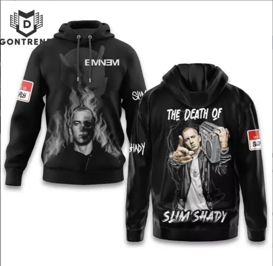 Discover 2025 Eminem The Death Of Slim Shady Hoodie