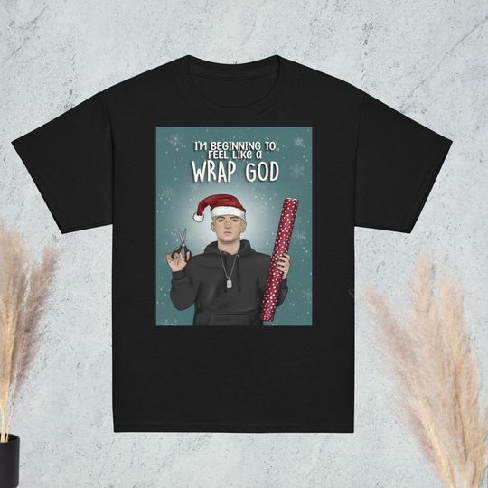 Discover Eminem Xmas T-shirt || Youth classic tee
