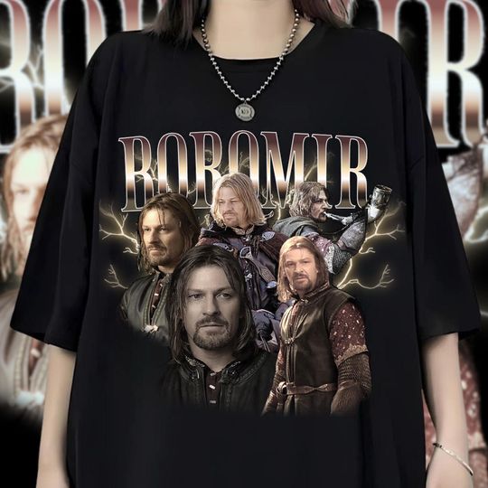 Discover Vintage Boromir T-Shirt  Classic Lord of the Rings Tee Featuring