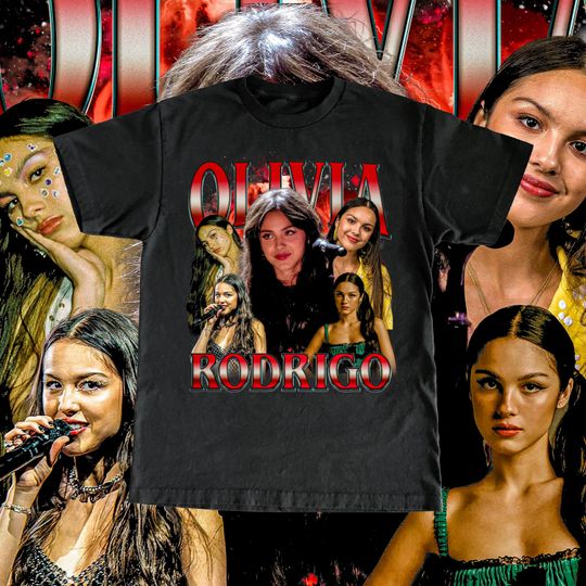 Discover Vintage Olivia Rodrigo Shirt - Custom Vintage Design High Quality Tee