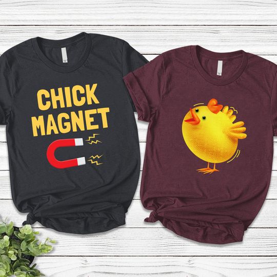 Discover Chick Magnet Couple Shirt, His and Hers, Matching Couples Shirts