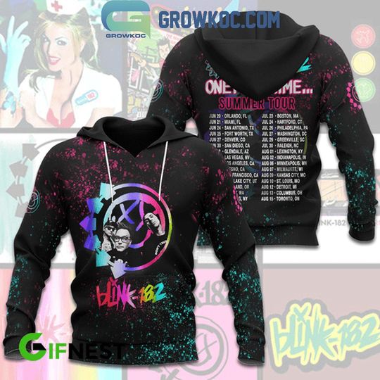 Discover B182 One More Time Summer Tour 2024 Hoodie 3D