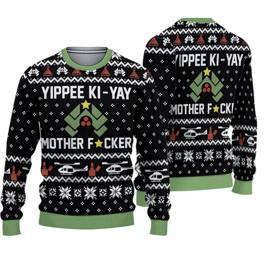 Discover Christmas Die Hard Ugly Sweatshirt