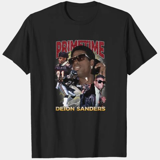 Discover Deion Sanders Baseball Graphic Shirt