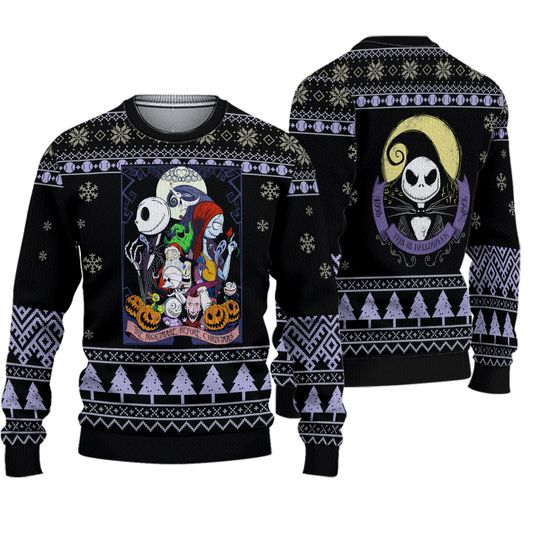 Discover Nightmare Before Christmas Sweaters, Knitted Ugly