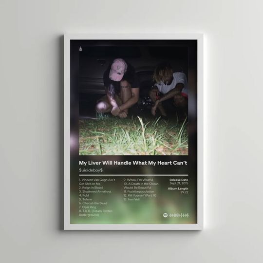 Discover Suicideboys - My Liver Will Handle What My Heart Can't - Album Poster