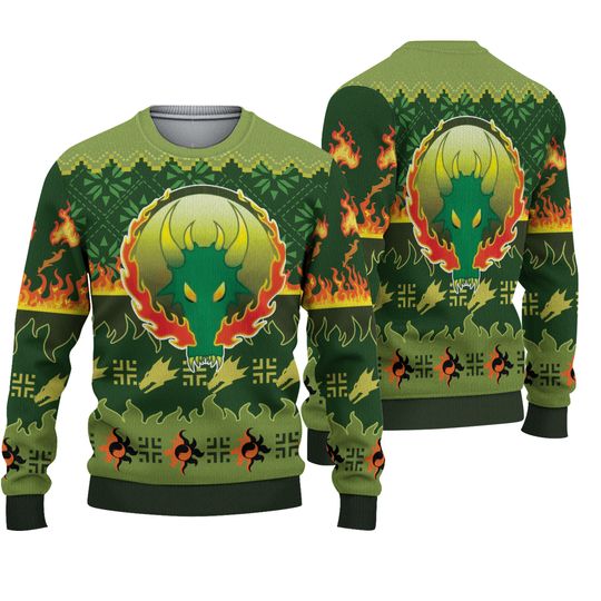 Discover Warhammer 40K Salamanders Christmas Ugly Sweater, Space Marines Game Ugly Sweatshirts